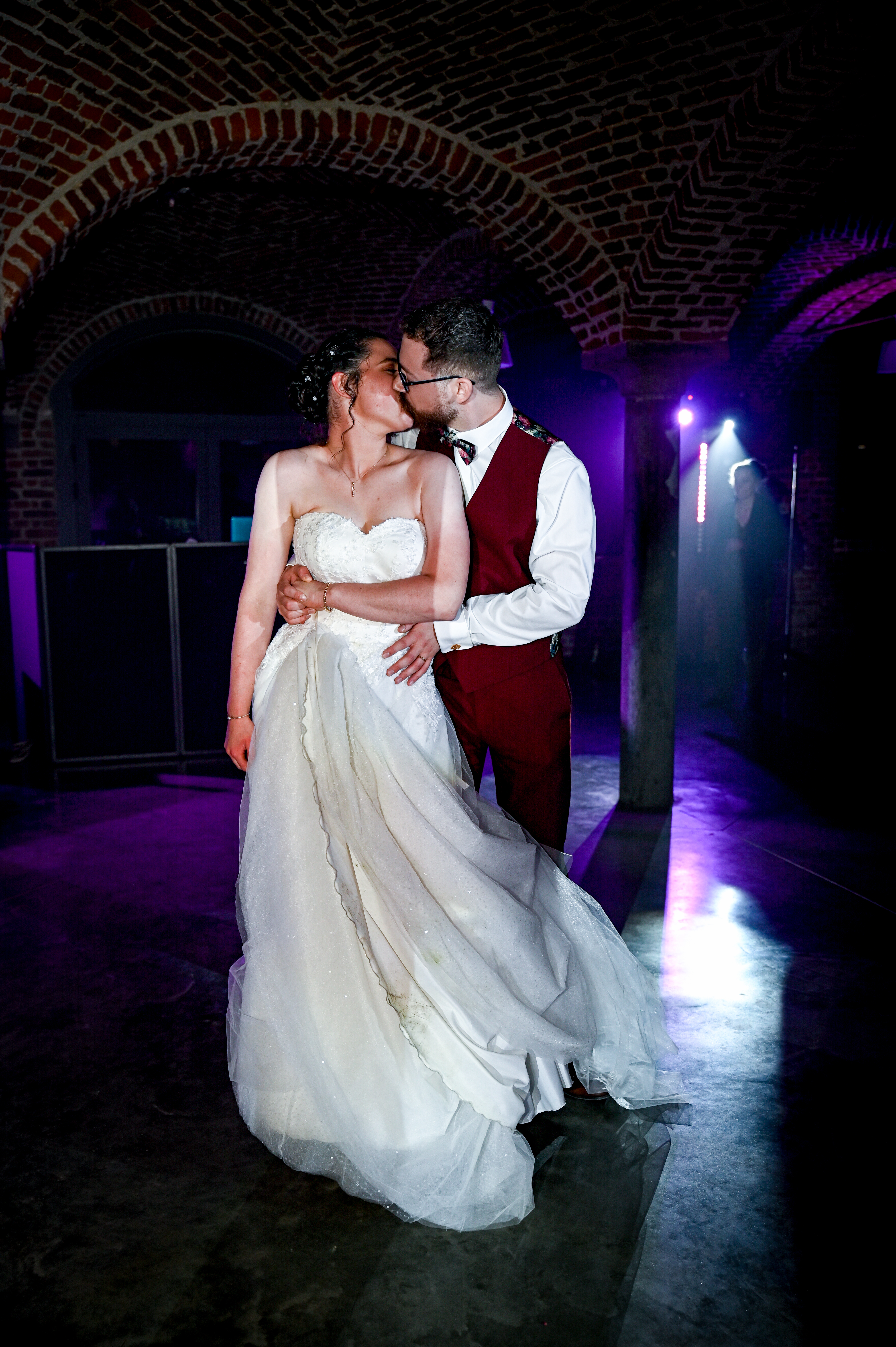 photo soirée ouverture de bal mariage Camille et Adrien