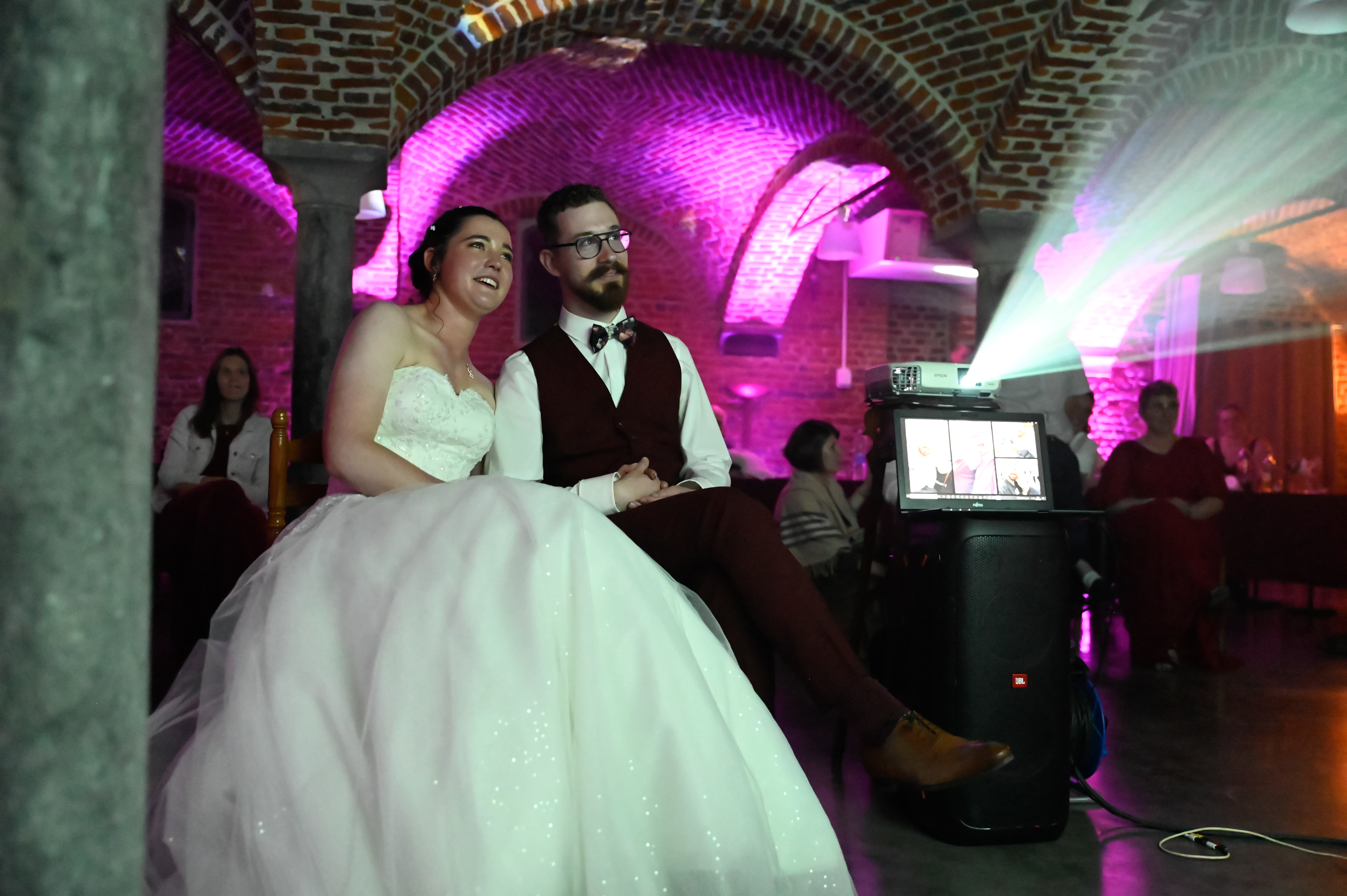 photo soirée mariage Camille et Adrien