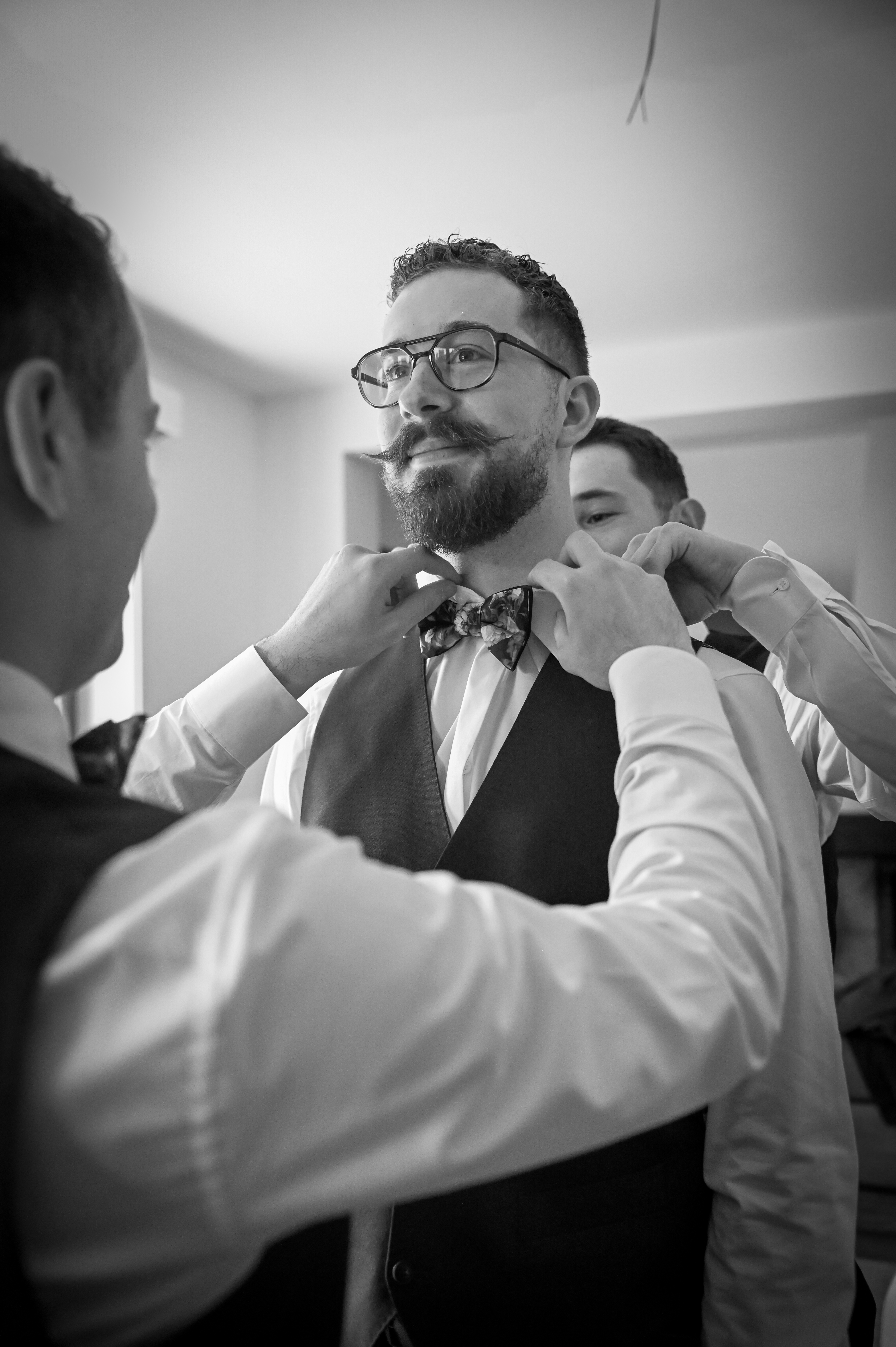 Photo préparatifs mariage Camille et Adrien