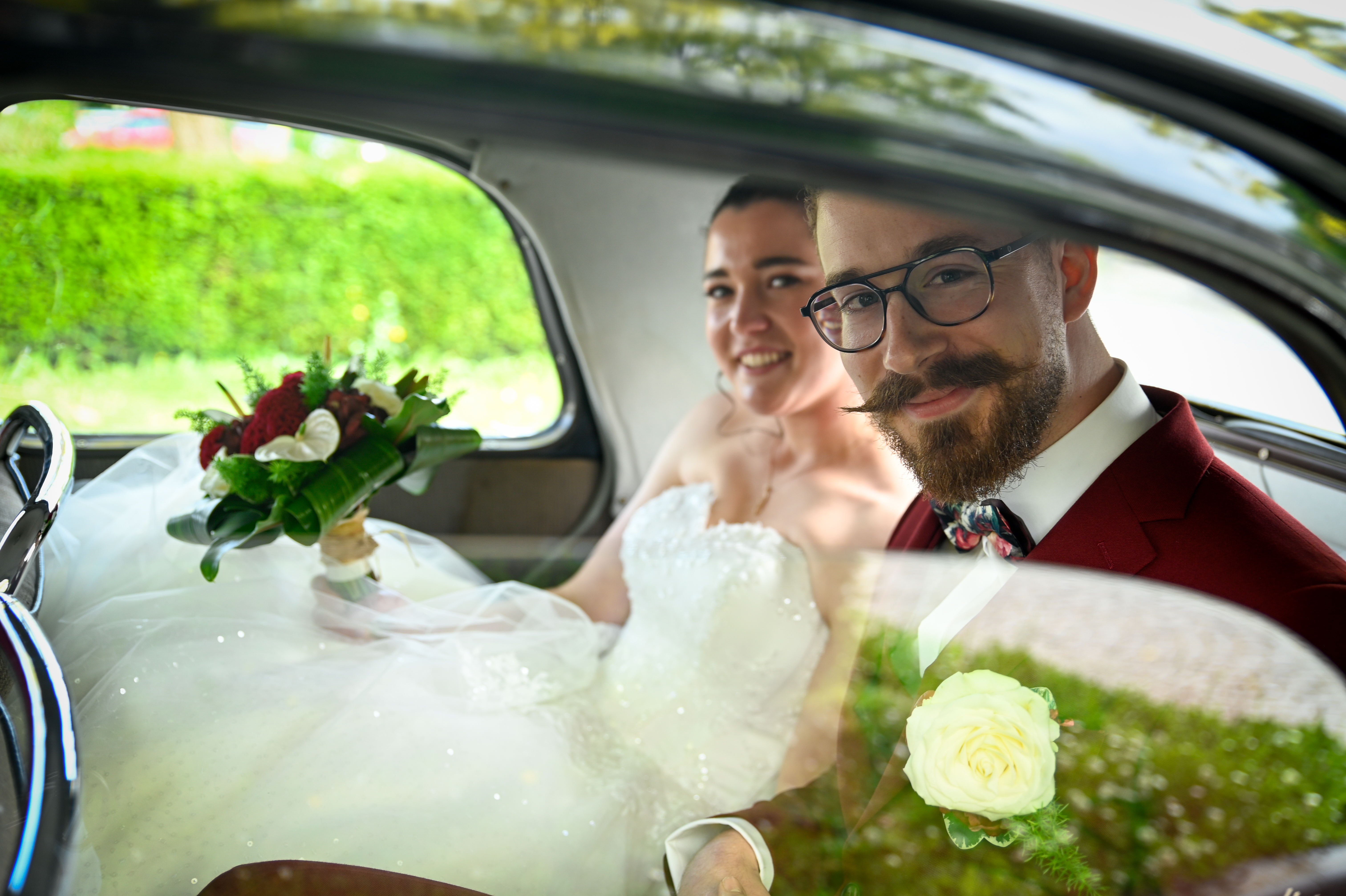 Photo de couple du mariage de Camille et Adrien