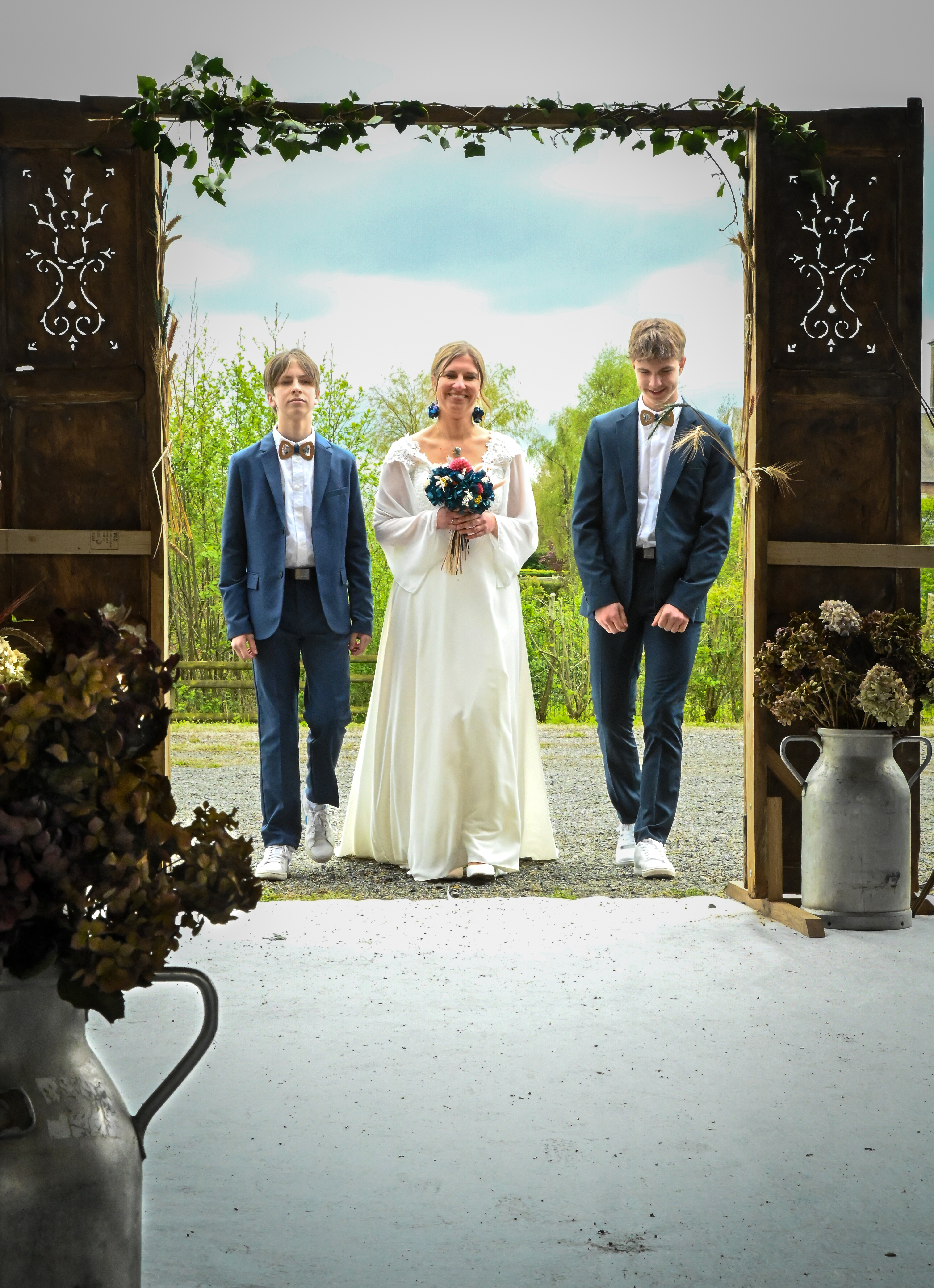 Photo cérémonie mariage Marie et Guillaume, hargnies, mai 2024