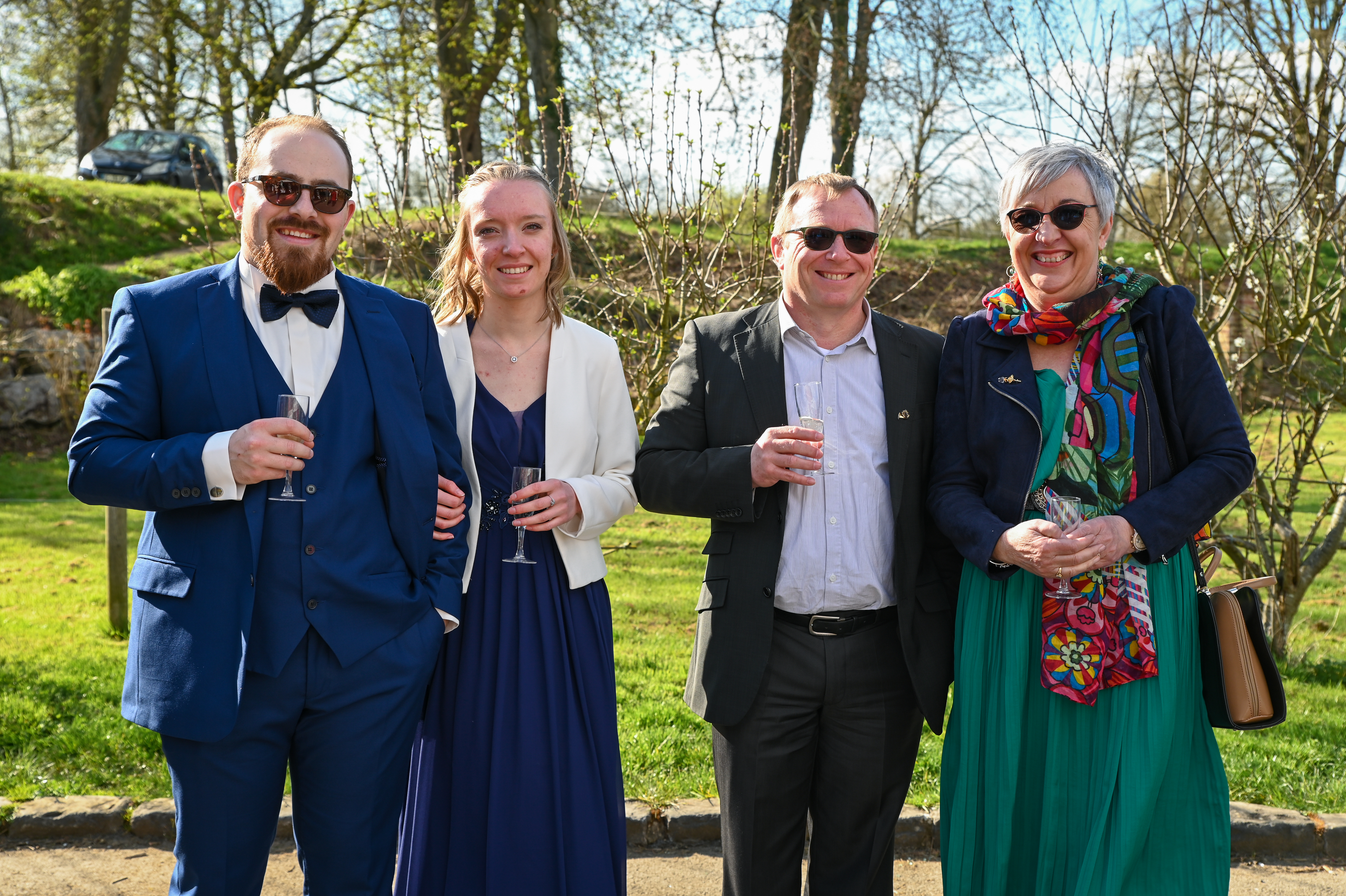 photo groupe mariage Amélie et Gwenael